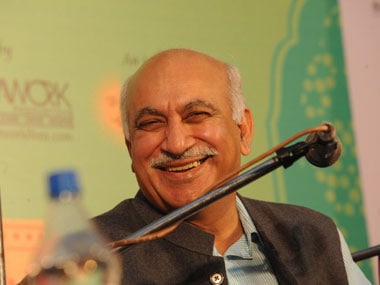 File image of MJ Akbar. AFP