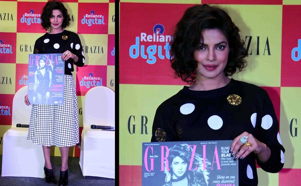 Desi girl Priyanka Chopra is the cover girl for Grazia's December issue Desi girl Priyanka Chopra is the cover girl for Grazia's December issue