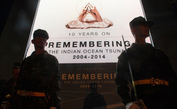 Photos: Ten years on, Asian nations mourn 2004's horrific tsunami Photos: Ten years on, Asian nations mourn 2004's horrific tsunami