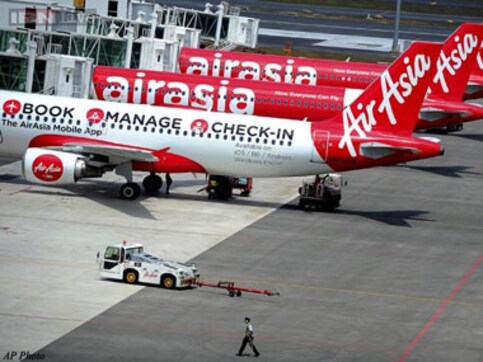 AirAsia jet overshoots runway while landing in Philippines AirAsia jet overshoots runway while landing in Philippines