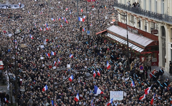 Photos: History from ashes of tragedy as world leaders march with millions in Paris Photos: History from ashes of tragedy as world leaders march with millions in Paris