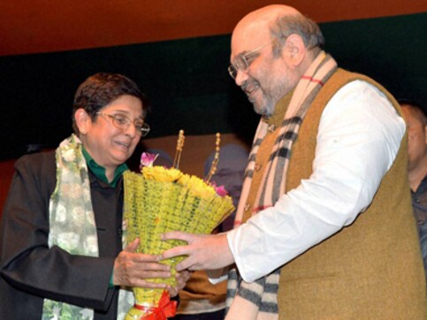 BJP chief Amit Shah defends projecting Kiran Bedi as Delhi CM BJP chief Amit Shah defends projecting Kiran Bedi as Delhi CM