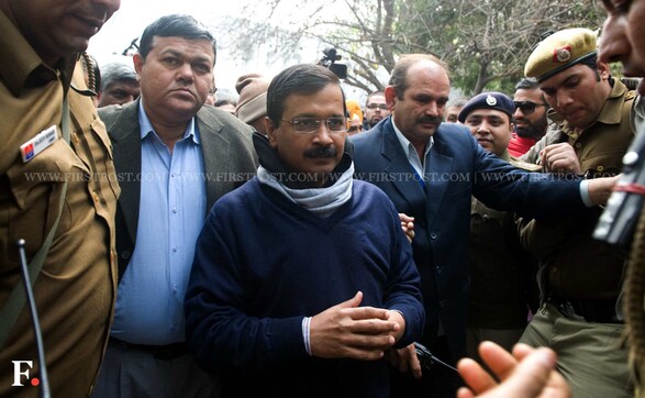Photos: Kejriwal, Maken and other netas file their nominations for Delhi polls Photos: Kejriwal, Maken and other netas file their nominations for Delhi polls