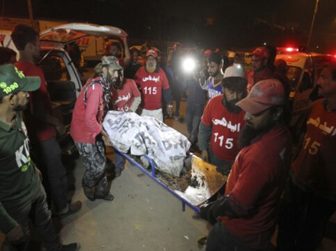 57 people killed as speeding oil tanker crashes into a bus in Pakistan 57 people killed as speeding oil tanker crashes into a bus in Pakistan
