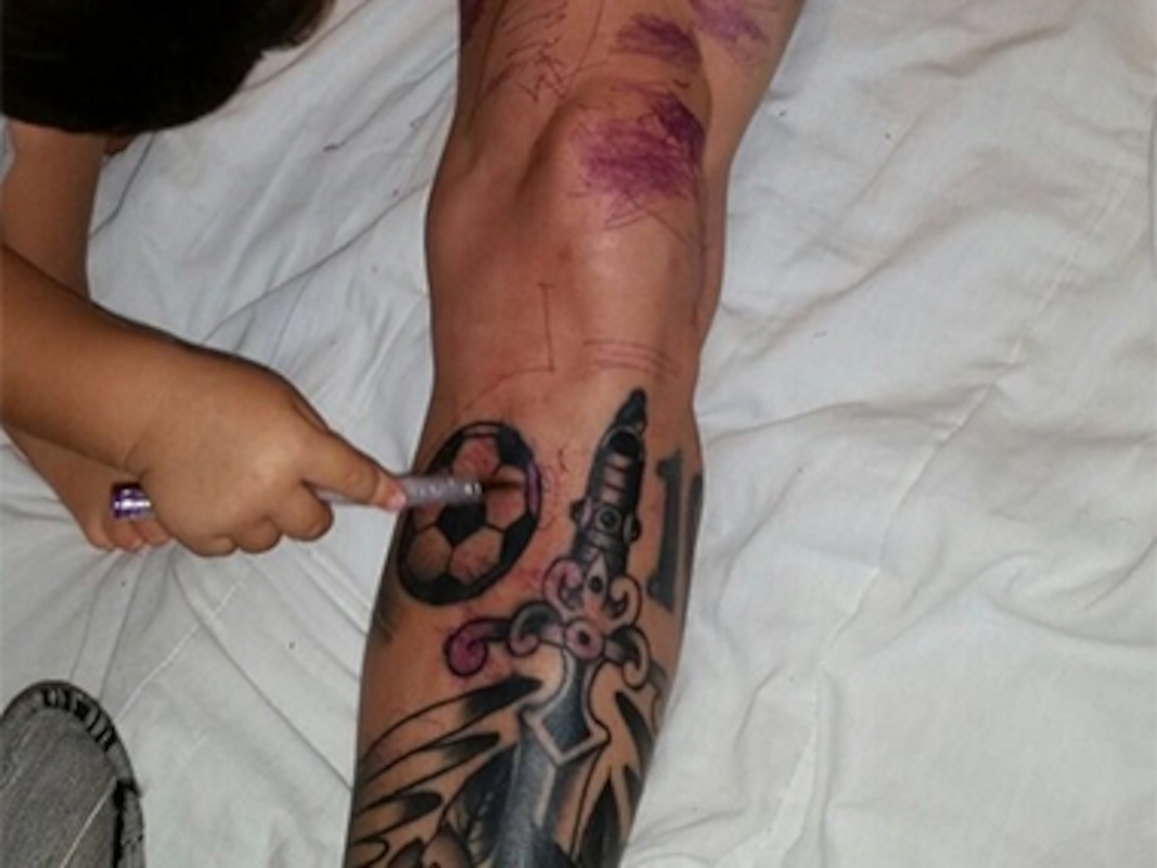 Messi S Latest Tattoo As Creepy As His Last At Least That S What The World Thinks Sports News Firstpost