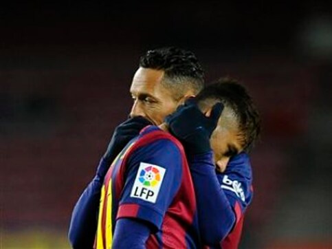 Neymar hits double as Barca put five past Elche Neymar hits double as Barca put five past Elche