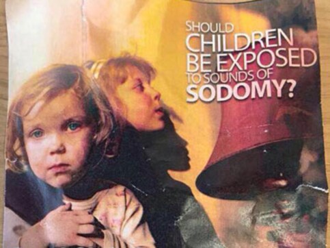 Anti-gay Christian group cry save children from 'sounds of sodomy', gets trolled on Twitter Anti-gay Christian group cry save children from 'sounds of sodomy', gets trolled on Twitter