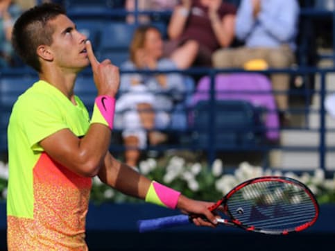 Teenager Coric shocks Murray at Dubai Open Teenager Coric shocks Murray at Dubai Open