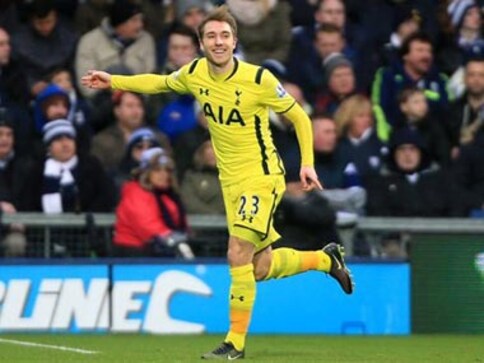Premier League: Christian Eriksen's late strike against Crystal Palace keeps Tottenham in title hunt Premier League: Christian Eriksen's late strike against Crystal Palace keeps Tottenham in title hunt