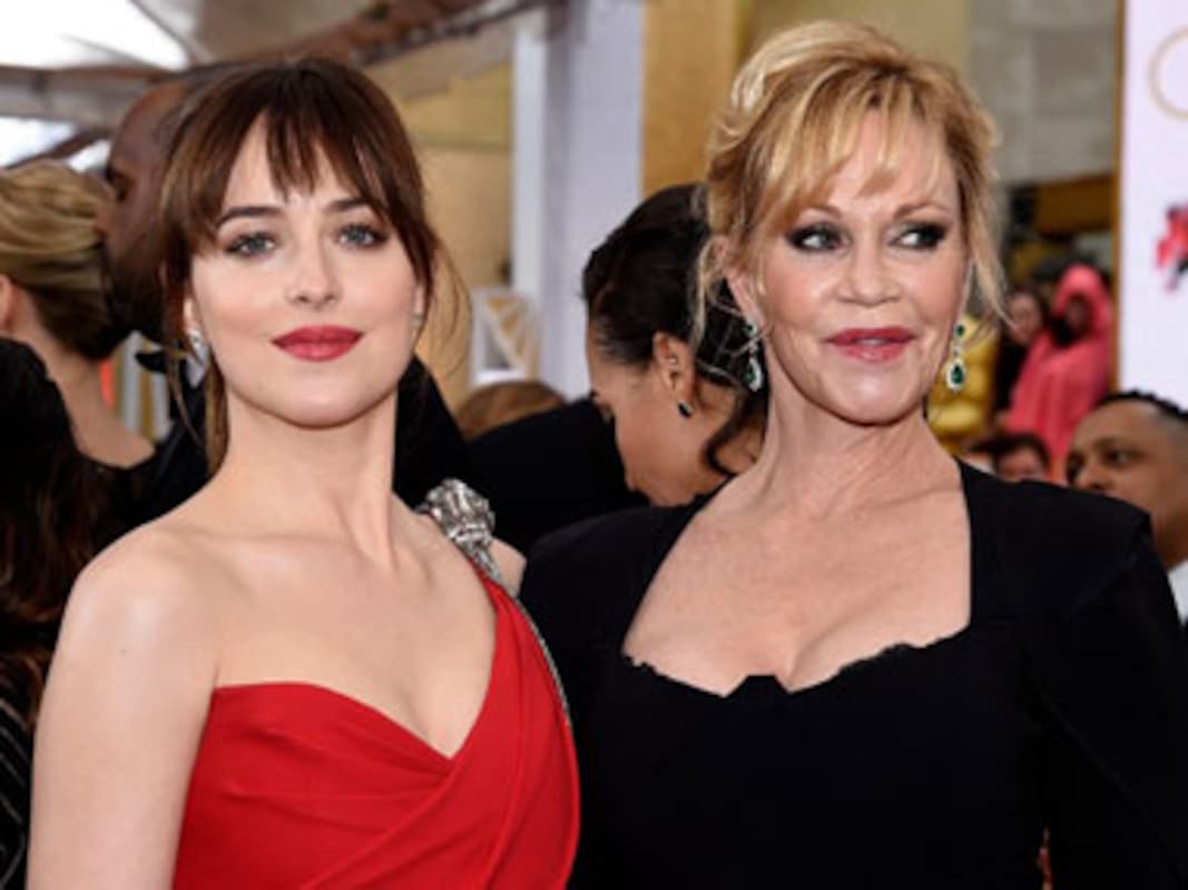 Dakota Johnson and Melanie Griffith