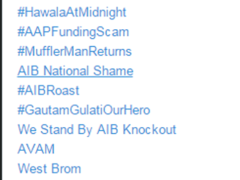 Moral policing or 'national shame'? Twitter divided over #AIBRoast after Maha govt's FIR Moral policing or 'national shame'? Twitter divided over #AIBRoast after Maha govt's FIR