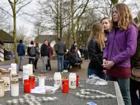 Germanwings crash: German town mourns the death of 16 students returning from exchange programme Germanwings crash: German town mourns the death of 16 students returning from exchange programme