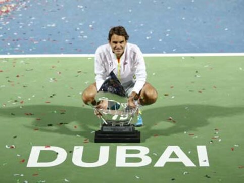 Awesome Federer flaws Djokovic to win seventh Dubai Championship Awesome Federer flaws Djokovic to win seventh Dubai Championship