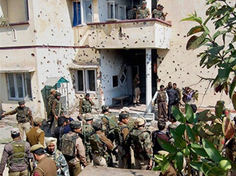 Terror attack in Kathua: Two militants, three security men killed Terror attack in Kathua: Two militants, three security men killed