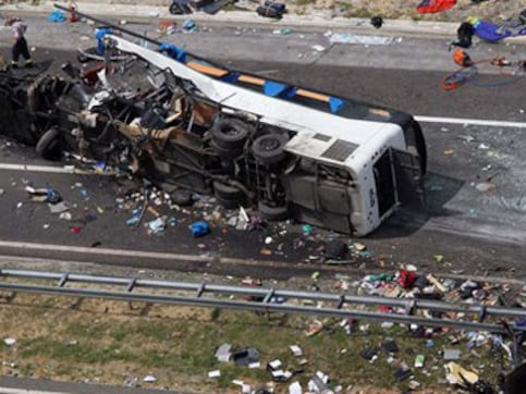 Bus crash in Brazil kills at least 42, death toll could rise further Bus crash in Brazil kills at least 42, death toll could rise further
