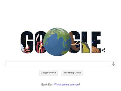 Mantis shrimp to honey badger: Google Doodle reveals your animal avatar on Earth Day Mantis shrimp to honey badger: Google Doodle reveals your animal avatar on Earth Day
