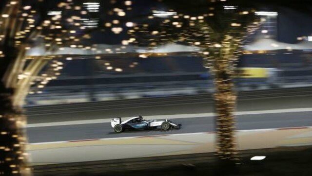 F1 2015: Hamilton takes victory under floodlit Bahrain F1 2015: Hamilton takes victory under floodlit Bahrain