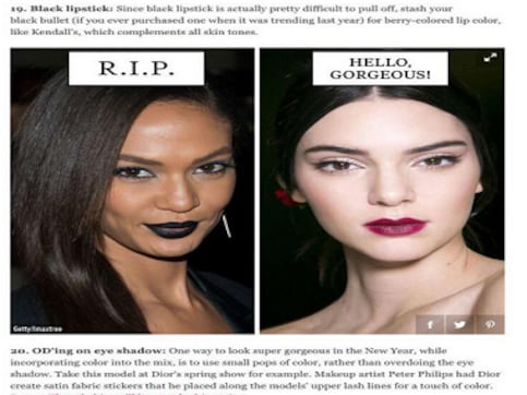 RIP coloured skin? Twitter condemns Cosmopolitan magazine over alleged racist listicle RIP coloured skin? Twitter condemns Cosmopolitan magazine over alleged racist listicle