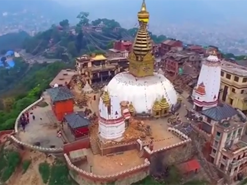 This drone footage of Kathmandu after the earthquake will devastate you