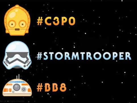 Wait, what! After new The Force Awakens trailer, Twitter introduces new #StarWarsEmojis Wait, what! After new The Force Awakens trailer, Twitter introduces new #StarWarsEmojis