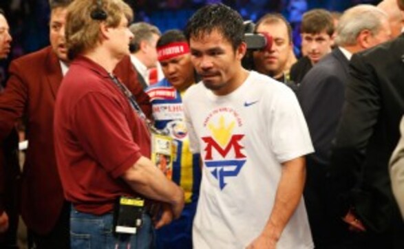 Manny Pacquiao says shoulder injury limited him in Floyd Mayweather loss Manny Pacquiao says shoulder injury limited him in Floyd Mayweather loss