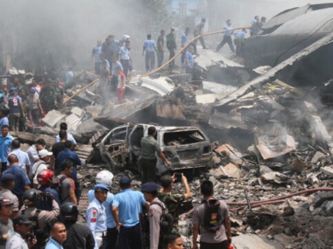Over 70 people killed in Indonesia military plane crash, PM Modi condoles tragedy Over 70 people killed in Indonesia military plane crash, PM Modi condoles tragedy
