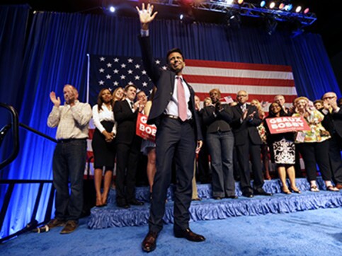 Bobby Jindal criticises Obama, Hillary over gay marriage views Bobby Jindal criticises Obama, Hillary over gay marriage views