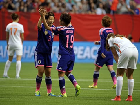 Champions Japan into Fifa Women's World Cup last eight Champions Japan into Fifa Women's World Cup last eight
