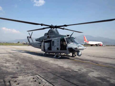 Chopper distributing relief materials crashes in Nepal killing 4 Chopper distributing relief materials crashes in Nepal killing 4