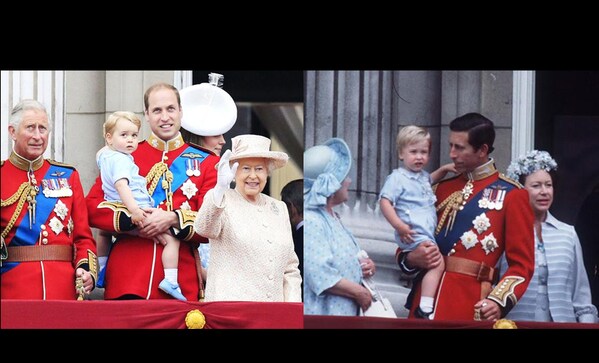 Guess what? Prince George and Prince William wore same outfit on their Buckingham Palace debut Guess what? Prince George and Prince William wore same outfit on their Buckingham Palace debut