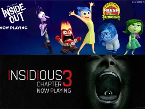 Oops! Parents furious as theatre plays horror film Insidious instead of animated Inside Out Oops! Parents furious as theatre plays horror film Insidious instead of animated Inside Out