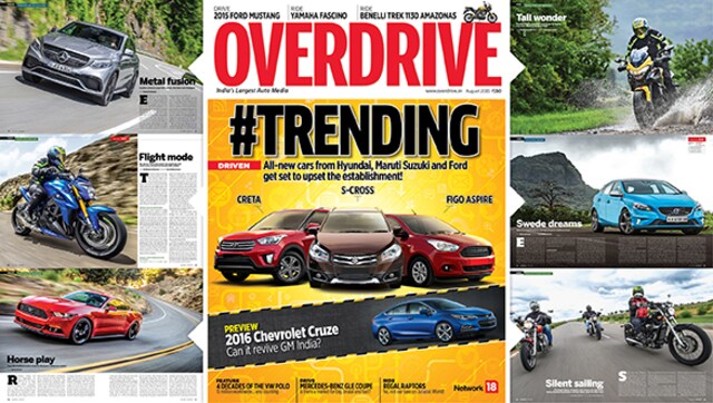 August 2015 issue of OVERDRIVE out on stands now