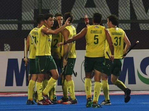 Hockey World League Semi-Finals: World champions Australia set up title clash with Belgium Hockey World League Semi-Finals: World champions Australia set up title clash with Belgium