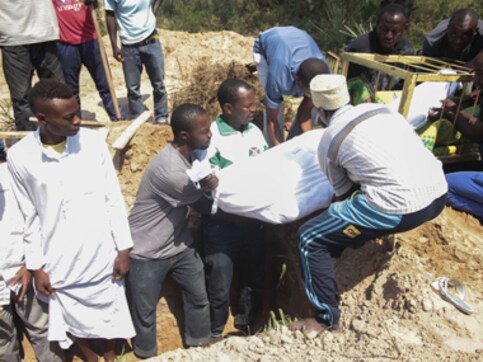 Amid election unrest, two protesters wounded by Burundi police gunfire Amid election unrest, two protesters wounded by Burundi police gunfire