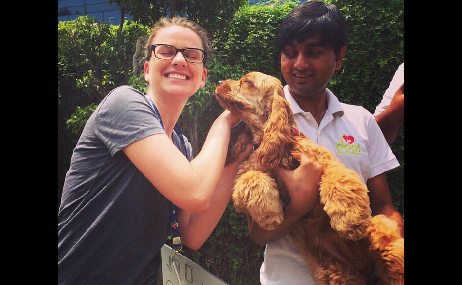 Breaking the mid-week monotony with some puppy love! Breaking the mid-week monotony with some puppy love!