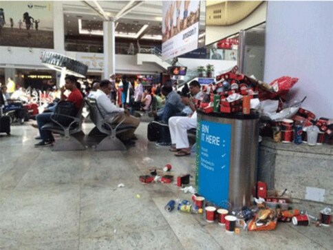 Mumbai airport left stinking as 1,900 housekeeping workers go on 18-hour strike