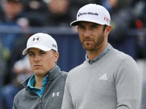 British Open: Johnson turns tables on Spieth while Woods slumps British Open: Johnson turns tables on Spieth while Woods slumps