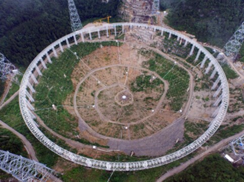 China constructing world's largest telescope with a dish size of 30 football fields China constructing world's largest telescope with a dish size of 30 football fields
