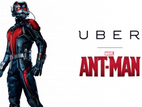 Book an Uber to watch Ant Man before everyone else Book an Uber to watch Ant Man before everyone else