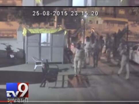 Watch: CCTV footage of cops breaking into Ahmedabad residential colony, vandalising property Watch: CCTV footage of cops breaking into Ahmedabad residential colony, vandalising property