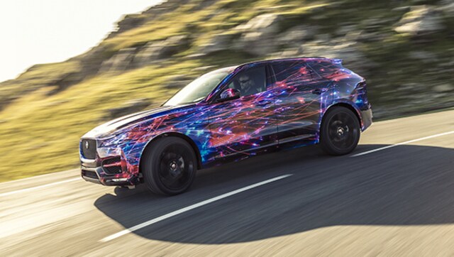 Jaguar to unveil F-Pace crossover at the 2015 Frankfurt Motor Show in September Jaguar to unveil F-Pace crossover at the 2015 Frankfurt Motor Show in September