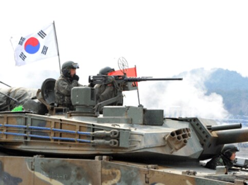 South Korea fires shells into North Korea after rocket attack South Korea fires shells into North Korea after rocket attack