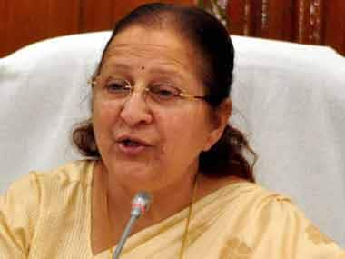 File photo of Sumitra Mahajan. PTI