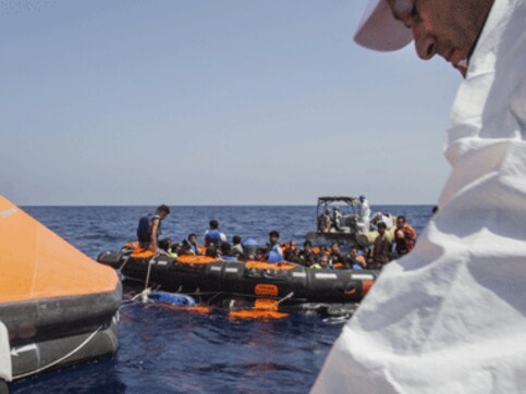 Officials rescue 367 migrants off Libya; 25 bodies found Officials rescue 367 migrants off Libya; 25 bodies found