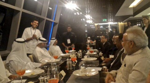 Khana khazana for Modi in UAE: Sanjeev Kapoor flown to Abu Dhabi for PM's special veg dinner Khana khazana for Modi in UAE: Sanjeev Kapoor flown to Abu Dhabi for PM's special veg dinner
