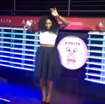 Watch Serena Williams sing 'Under the Sea' from Little Mermaid at karaoke event before US Open Watch Serena Williams sing 'Under the Sea' from Little Mermaid at karaoke event before US Open