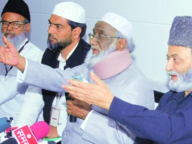File image of AIMPLB leaders. PTI