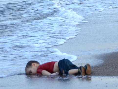 Petrified when I saw the body: Woman who photographed Aylan Kurdi Petrified when I saw the body: Woman who photographed Aylan Kurdi