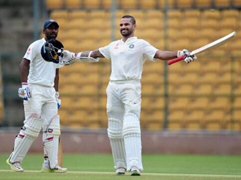 Strong batting display led by Dhawan's 150 puts India A in command against Bangladesh A Strong batting display led by Dhawan's 150 puts India A in command against Bangladesh A