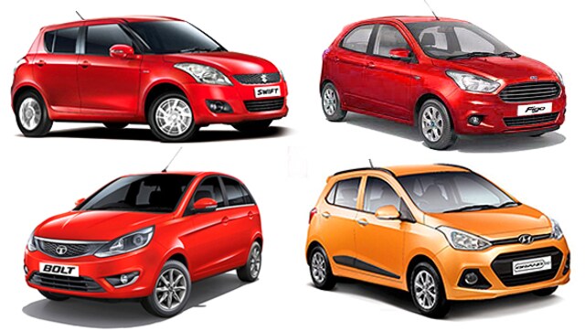 Spec comparo: Ford Figo vs Maruti Suzuki Swift vs Hyundai Grand i10 vs Tata Bolt Spec comparo: Ford Figo vs Maruti Suzuki Swift vs Hyundai Grand i10 vs Tata Bolt